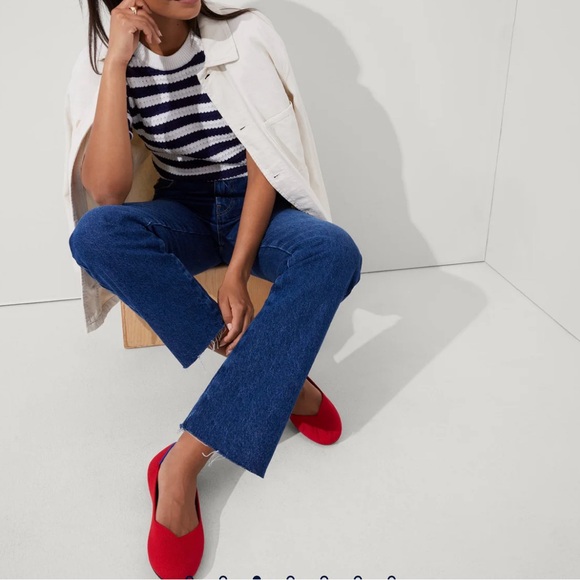 Rothy’s Red Flats Size 9.5 - Picture 12 of 12